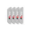 4PCS Car Door Safety Warning Reflective Mark 3D Sticker Car Accessories for Toyota GR Trd Camry Corolla Yaris Chr Auris Avensis T25