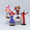 Magical Circus Pvc Figure Set Rabbit Clown Cartoon Cake Decoration 8 Characters 11cm