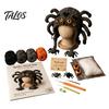 DIY Animal Hood Hat Halloween Crochet Kit, Skull Spider Bat Holiday Craft Project Spooky Pumpkin Earflap Kit for Adults Teens, Autumn Winter Creative