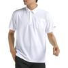DESCENTE Polo Short Simple Size L Shirt, Sleeve, Button-Down, Sweat-Wicking, Quick-Drying, Design, Unisex, WH00(ST4FHSZ1MB),