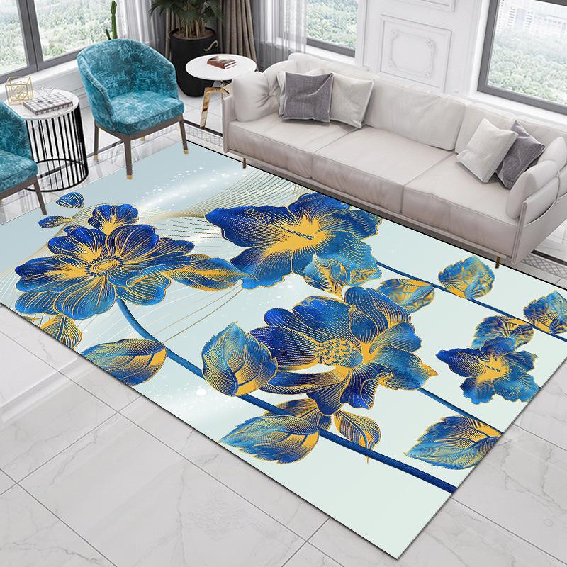 Nordic Ethnic Style Carpet Living Room Bedroom Sofa Coffee Table Tatami Bohemian Home Carpet