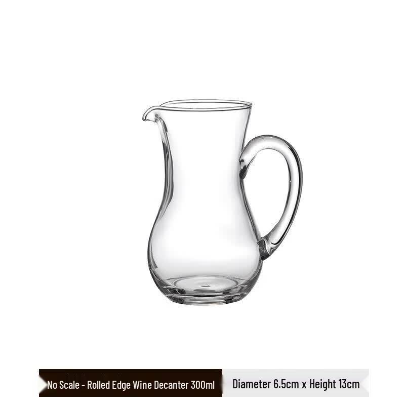 Qiwei Crystal Glass Decanter & Small Wine Glasses Set