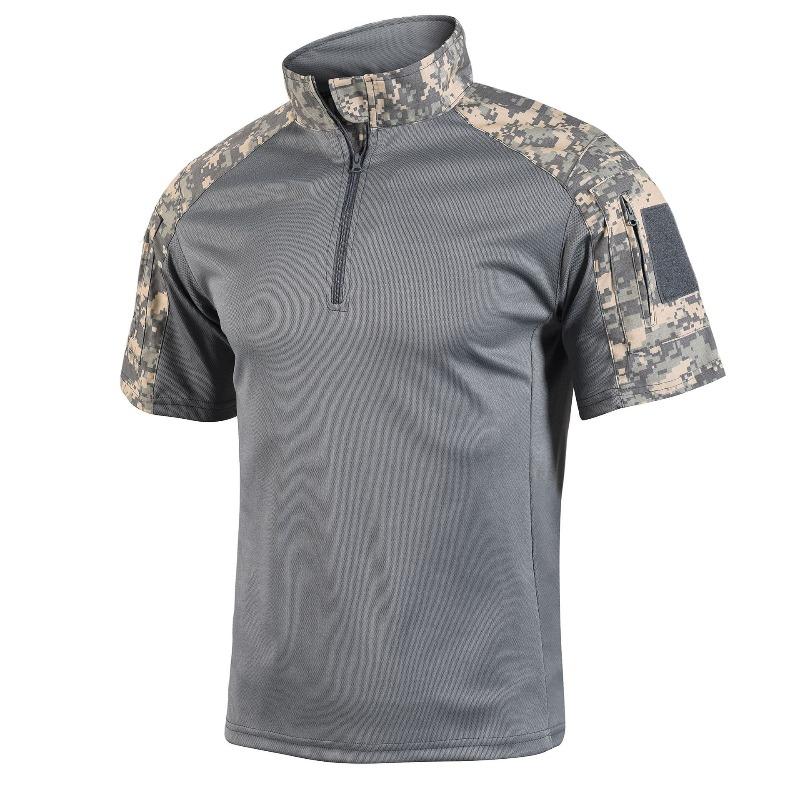 Short Sleeve Quick Dry T Shirt Men's T Shirt Outdoor Hiking Shirts Climbing  Breathable