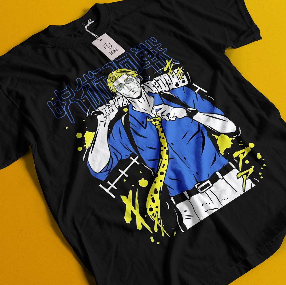 

Nanami T-Shirt Sukuna Shirt Jujutsu Kaisen Tshirt Toji Tee Yuta Maki Gojo Satoru 4XL