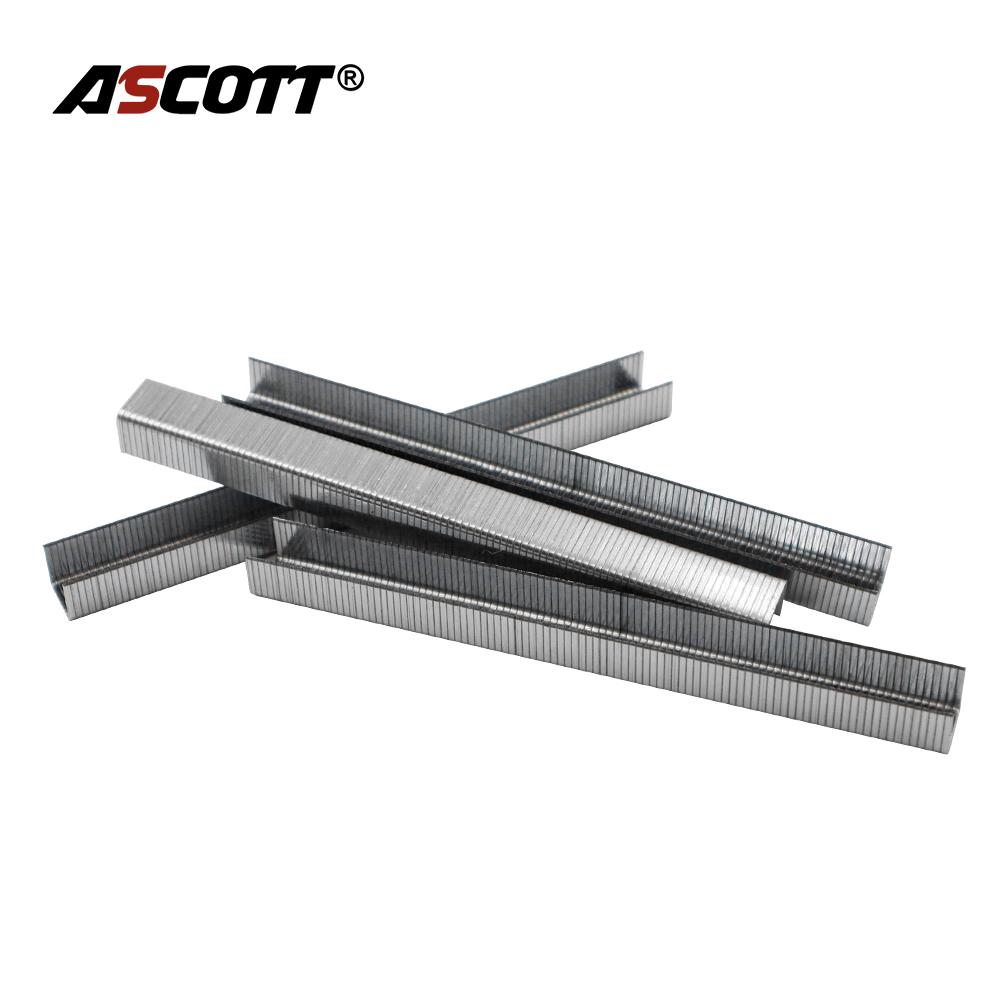 1000pcs 20ga Staples 11.2mm Crown Nails 10/13/22mm U-shape Nail Gun Nails Furniture Staples Upholstery Carpentry Tacks