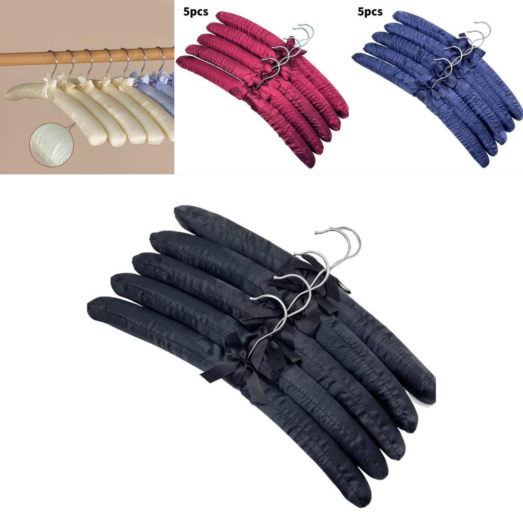 Modern Soft Fabric Hanger With Shoulder Design For Garment Storage And Display