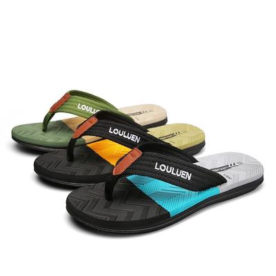 Chanclas para hombre, zapatillas antideslizantes de verano para hombre, sandalias informales ligeras para exteriores para playa, chanclas para el hogar para hombre
