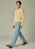 AGENT PEEK Agp Hemline V-Neck Knit Light Beige