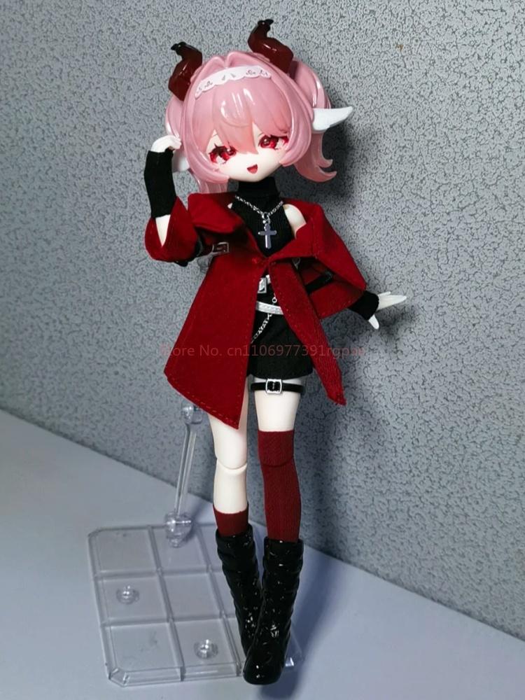 New Hot Meki Final Blessing 1/8 Bjd Series Blind Box Cute Trendy Action Anime Figure Model Desktop Ornament Birthday Toys Gifts