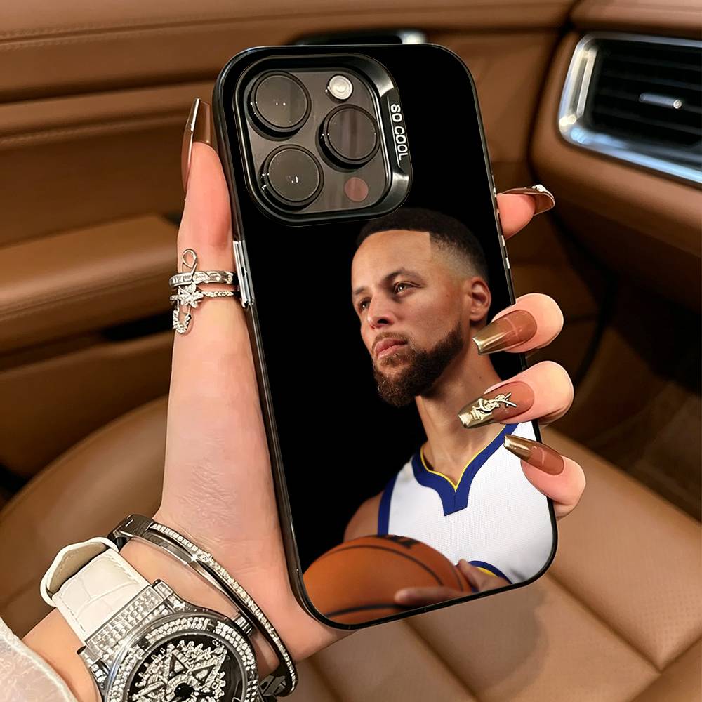30 Stephen- C-Curry Phone Case For IPhone17 16 11 12 13 14 15 16 Pro Max Plus Cover Colored Silver Funda Bumber