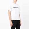 Balenciaga Blurred Logo T-Shirt 'White Black' Unisex 661705TKVD59040