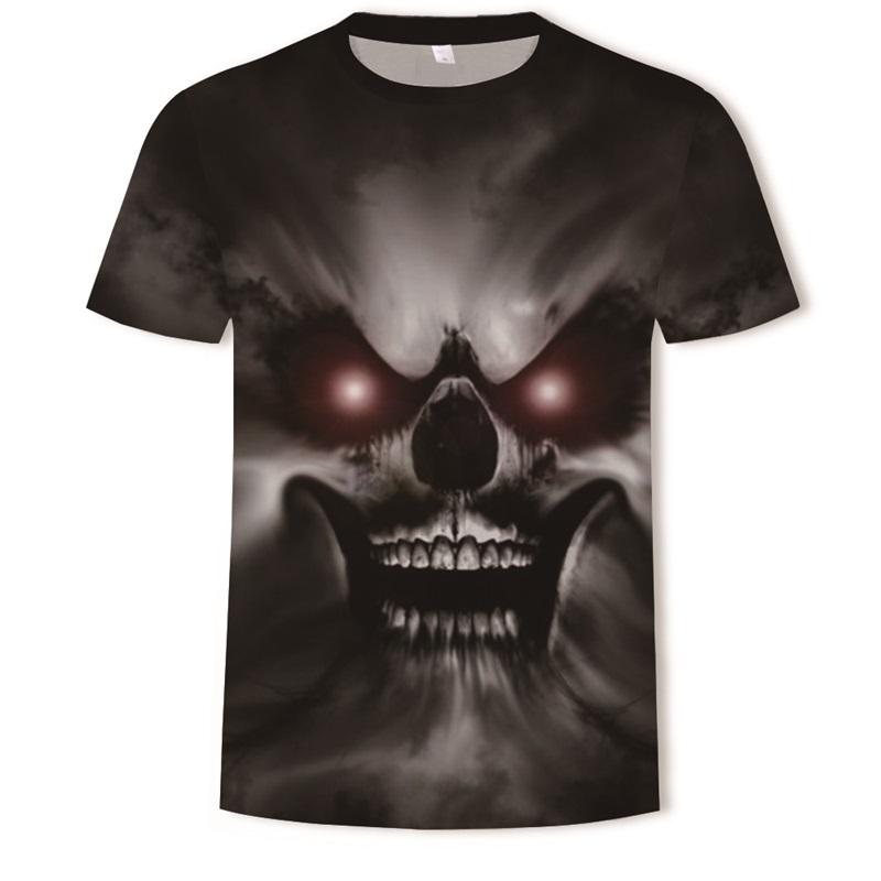 

Черная футболка с черепом, Мужская футболка в стиле панк, скелет, Rock Gun, синие футболки, футболка с 3d принтом, винтажная готическая мужская одежда, летние топы