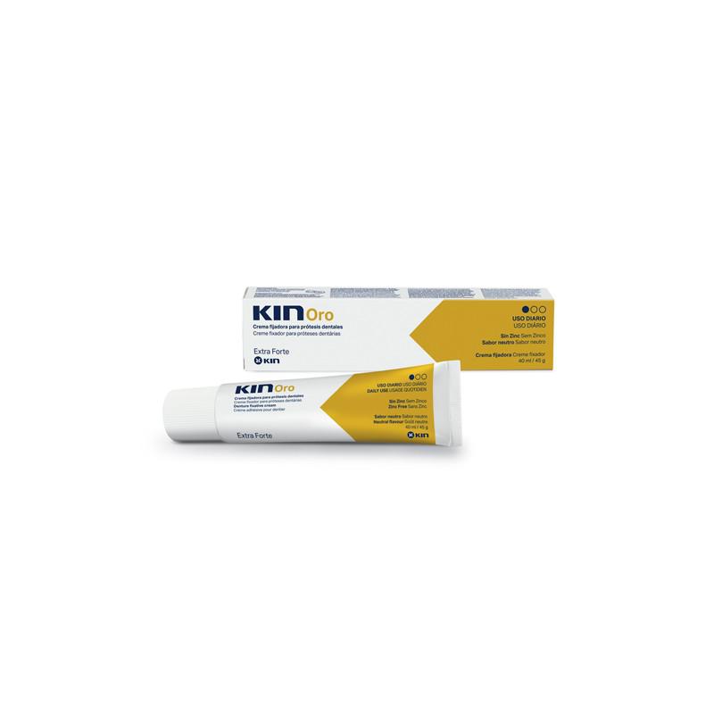 

Крем для фиксации зубных протезов Kin Oro Extra Strong 40 мл