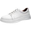 Leather Leather Shoes Men'S Handmade Lace-Up Casual Board Shoes Men'S Shoes Little White Shoes Men'S Summer Daily Tide