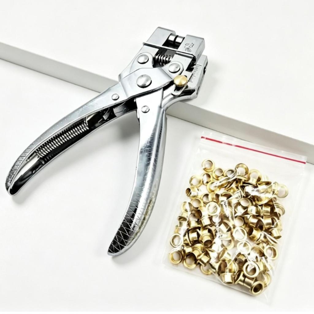 Eyelet Hole Punch Portable Tool Sturdy for Leatherworkers, Crafters