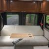 Rectangular RV Table Top with 2 Cup Holders Metal Sealed Edges Marine Table Top 31.49x15.74in for Trailer Motorhome Yacht Deck