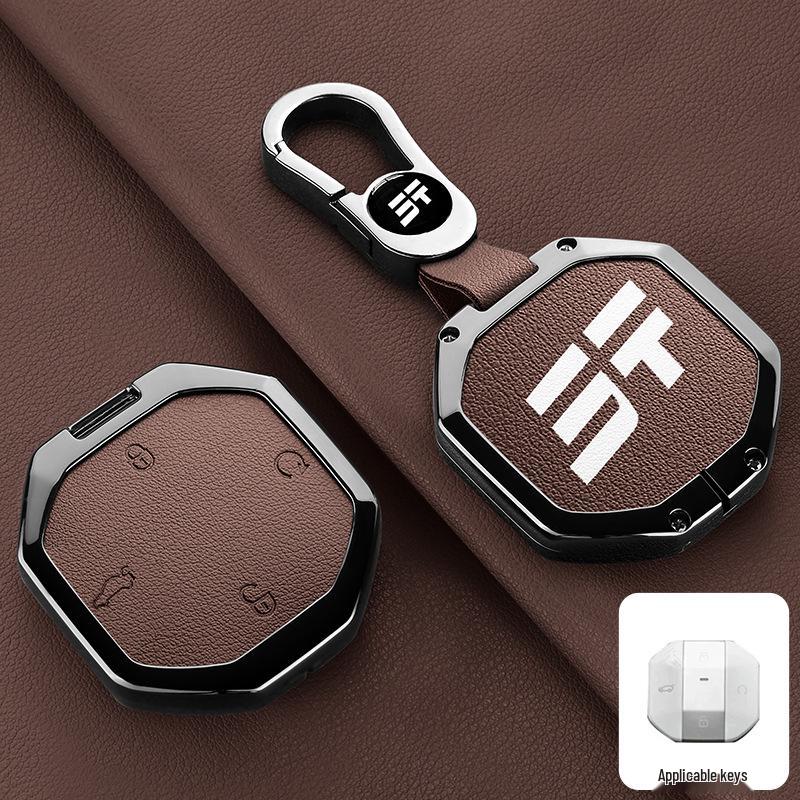 Jetour Traveller Key Case: Fits 2025 Explorer Model with Metal Buckle