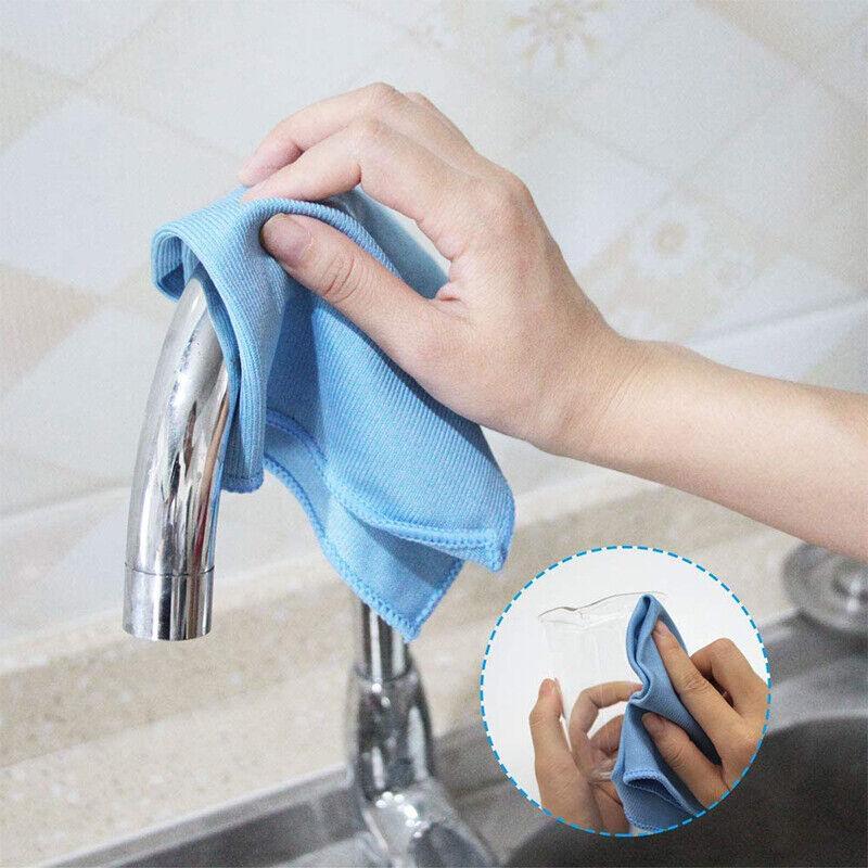 30/40/60cm Car Glass Cleaning Towel Microfibres Voiture Absorbent Cloth Home Kitchen Dish Oil-removing Wash Car Washing