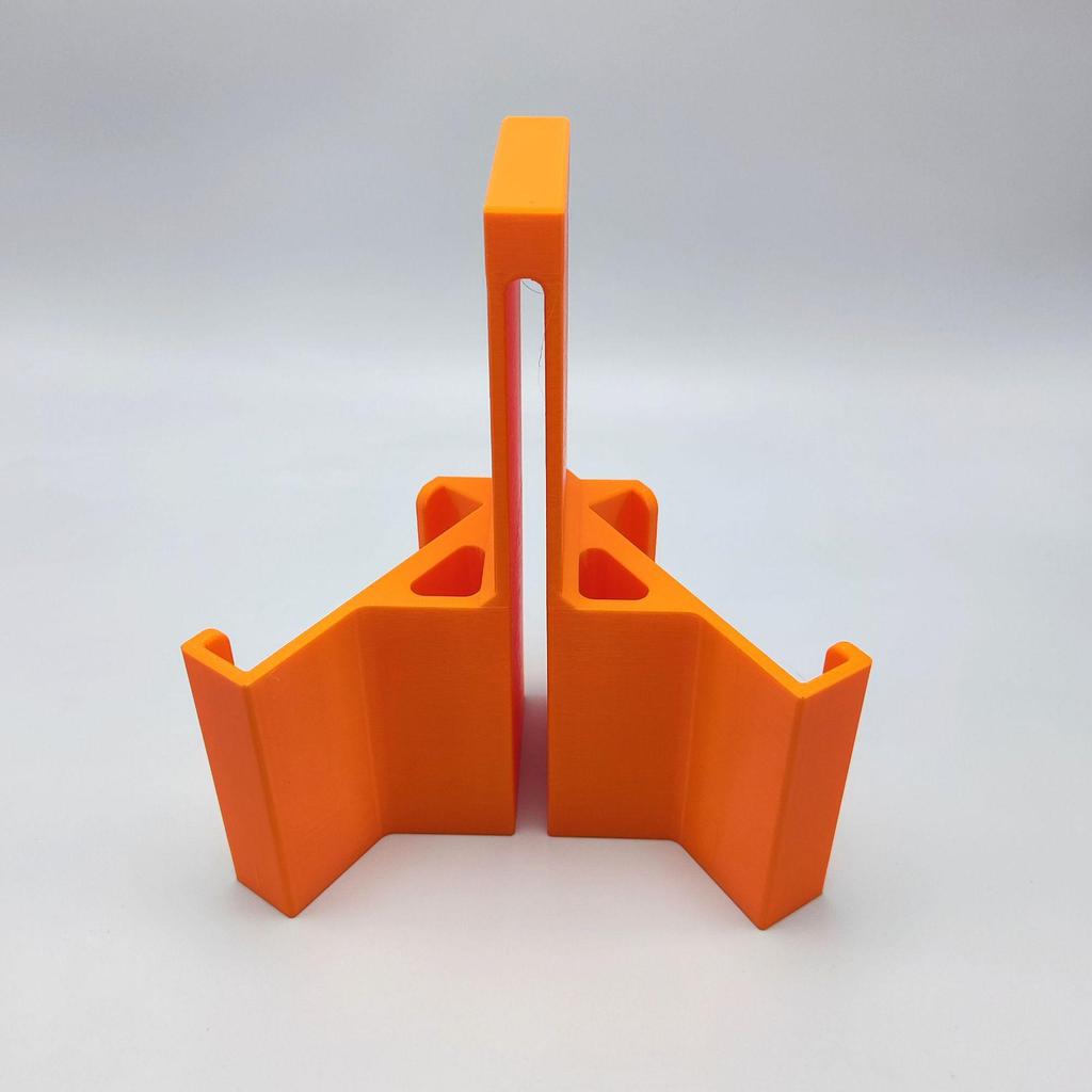 3D Printed Tennis Camera and Phone Mount for Dual-Sided Shooting