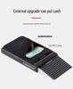 Ultra-Thin Anti-Theft Metal Card Holder - Minimalist Pop-Up Design for Men & Women, Large Capacity, Anti-Magnetic, Trendy