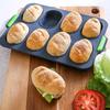 DIY Mini Baguette Baking Tray Silicone Round Baker Baking Tool Baguette Pan