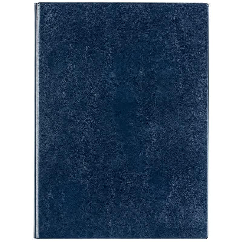 Deli 3306 A4 Leather Cover Business Notebook (12-Pack)