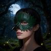 Costume Party Fun Bird Beak Mask Festival Mask Half Face Feather Mask Bird Beak Mask Lightweight Felt Material