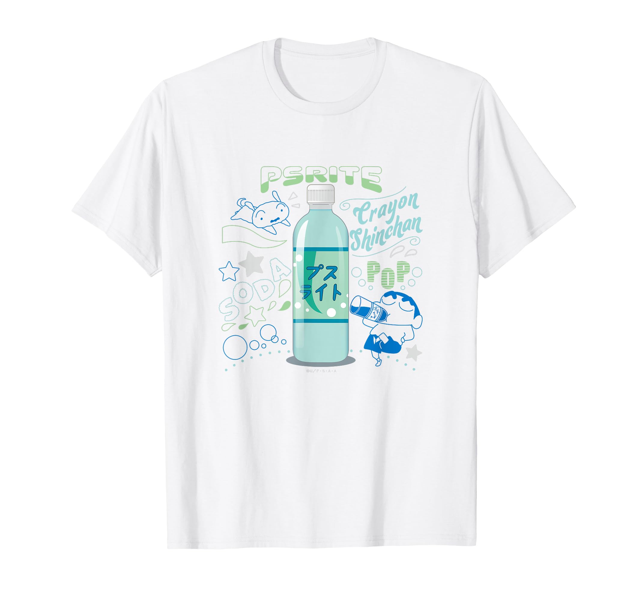 

Crayon and Puslite Shin-chan Shin-chan T-shirt білий