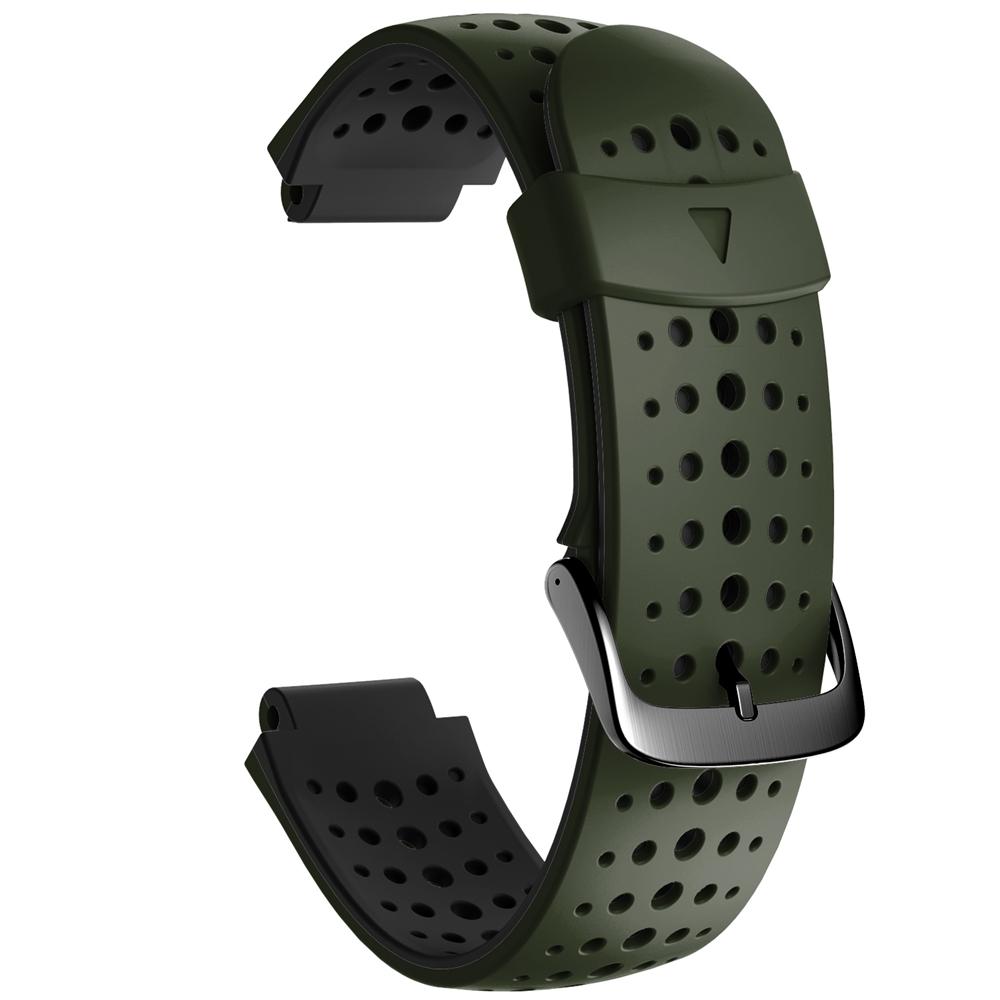 

Двухцветный силиконовый ремешок для часов Garmin Forerunner 235 220 230 Смарт-часы Запасные ремешки для Forerunner 630 735XT
