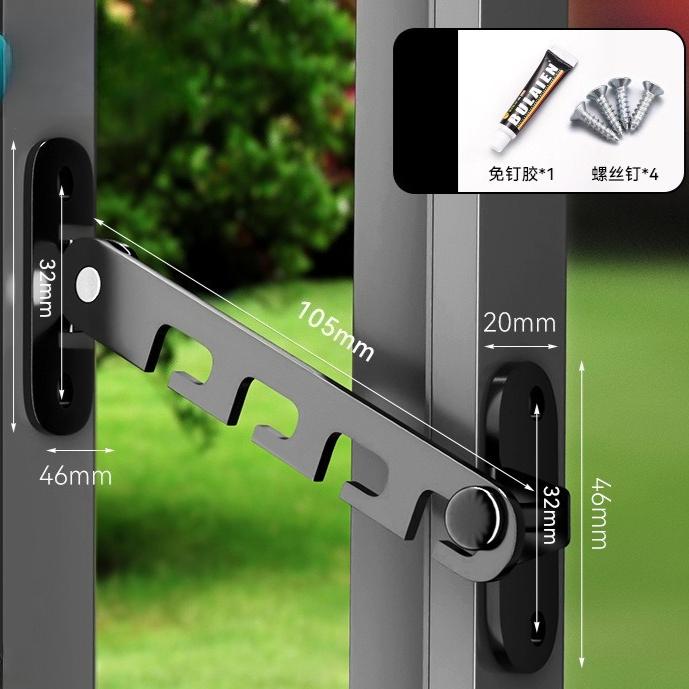 

Ограничитель пряжки окна Дверной и оконный ветрозащитный держатель 1pc