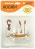 MEDICOM TOY UDF MOOMIN Serie 3 Hattifattener Boot und bemalte PVC-Figur (mit Barometer) Maßstabslos