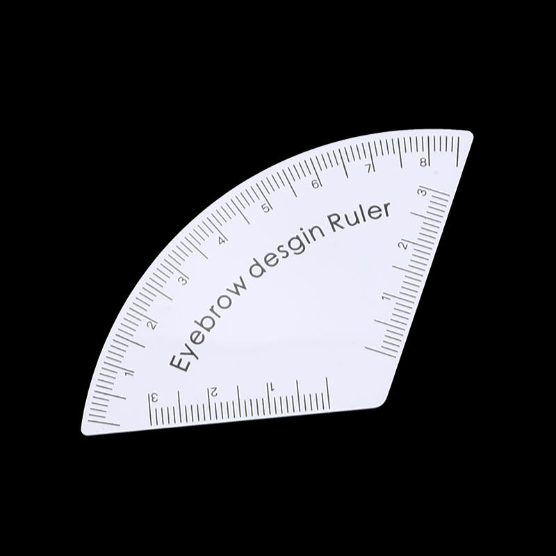 PP Eyebrow Shaping Ruler for Beginners Embroidery Artists Quick Positioning Auxiliary Tool for Eyebrow Drawing Makeup Design