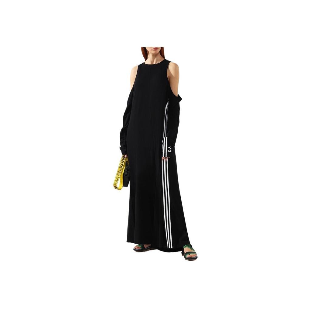 Adidas Y-3 Women Crepe Jersey Yohji Jumpsuit Black Women Streetwear DY7202