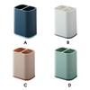 Chopsticks Storage Holder Box Double Grids Fork Spoons Countertop Tableware Organizer Draining Household Shelf
