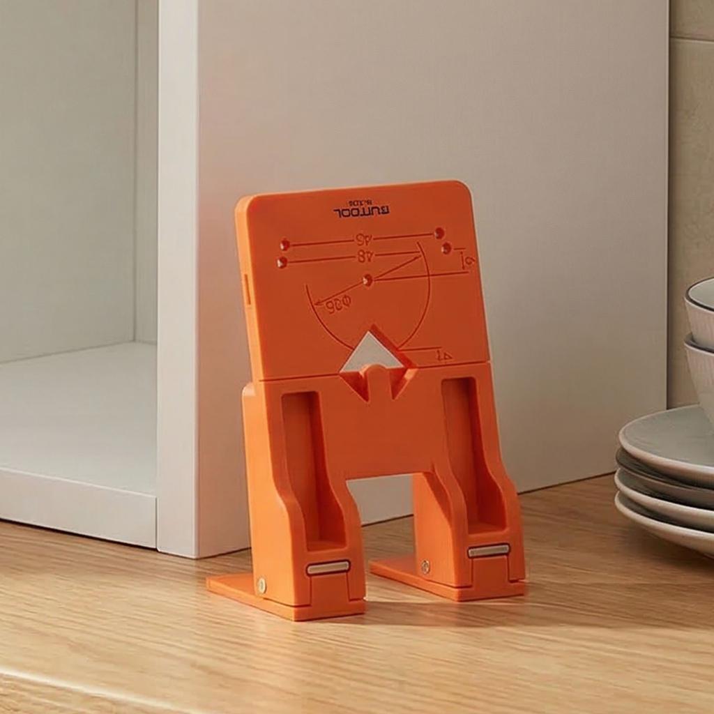 Magnetic Cabinet Door Hinge Alignment Tool Leveling Alignment Mounting Assist for Professional Woodworkers Home Renovation