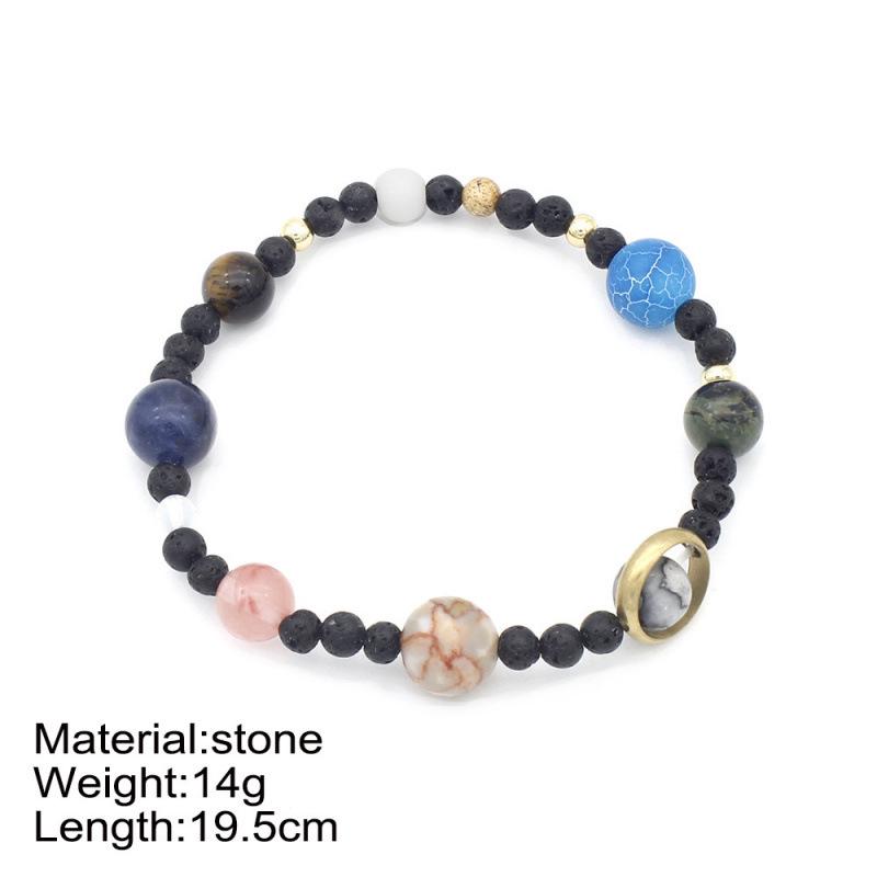 Solar System Planet Bracelet: Guardian Stone Jewelry