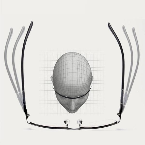 Anti Blue Light Reading Glasses Men Retro Metal Frame Square Students Myopia Glasses Frame Men Hyperopia 0~+4.0 / Myopia -1.0~-6.0