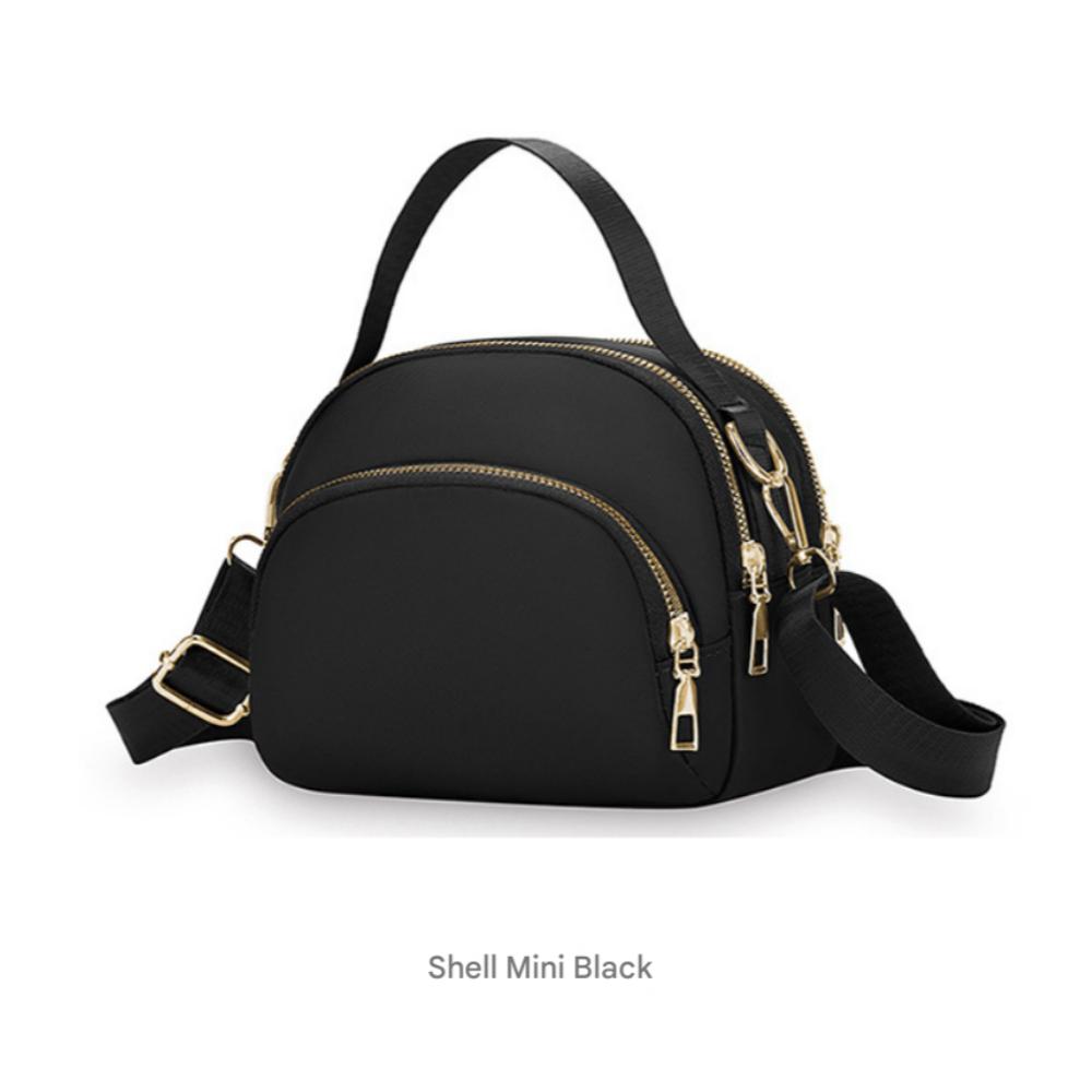 Travel Outing Waterproof Mini Tote Cross Bag Tambourine Shell Bag Women/Student Bag Promotional Print Gift