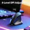 Rechargeable Vertical Mouse Ergonomic Wireless Mouse Wireless Connection Mute Mouse  Gamer Use