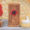 Farmhouse Succulent Pot House Shape Bonsai Pot Decorative Bonsai Container Resin Flower Planter Pot for  Cactus Succulent