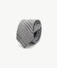 STCO Vibe Shift Check Slim Zipper Tie_White _Lntxz83Tcw