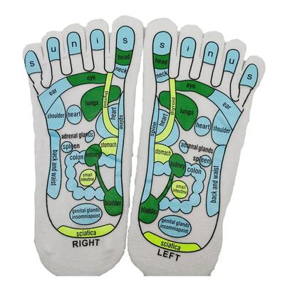 Κάλτσες Acupressure Φυσικοθεραπευτικό Μασάζ Ανακούφιση Κουρασμένων Ποδιών Κάλτσες Ρεφλεξολογίας Κάλτσες Πόδι Κάλτσες Πλήρης Αγγλική Εικονογράφηση