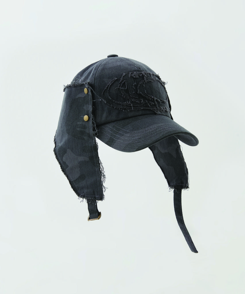 Keosaus Modular Big Logo Ball Cap - Charcoal Camo