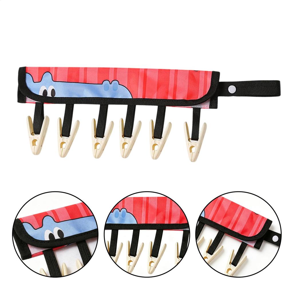 1PC Portable Fabric Clothes Hanger Travel Hotel Sock Clip Underwear Folding Clothes Hanger Outdoor Travel Clothes Drying