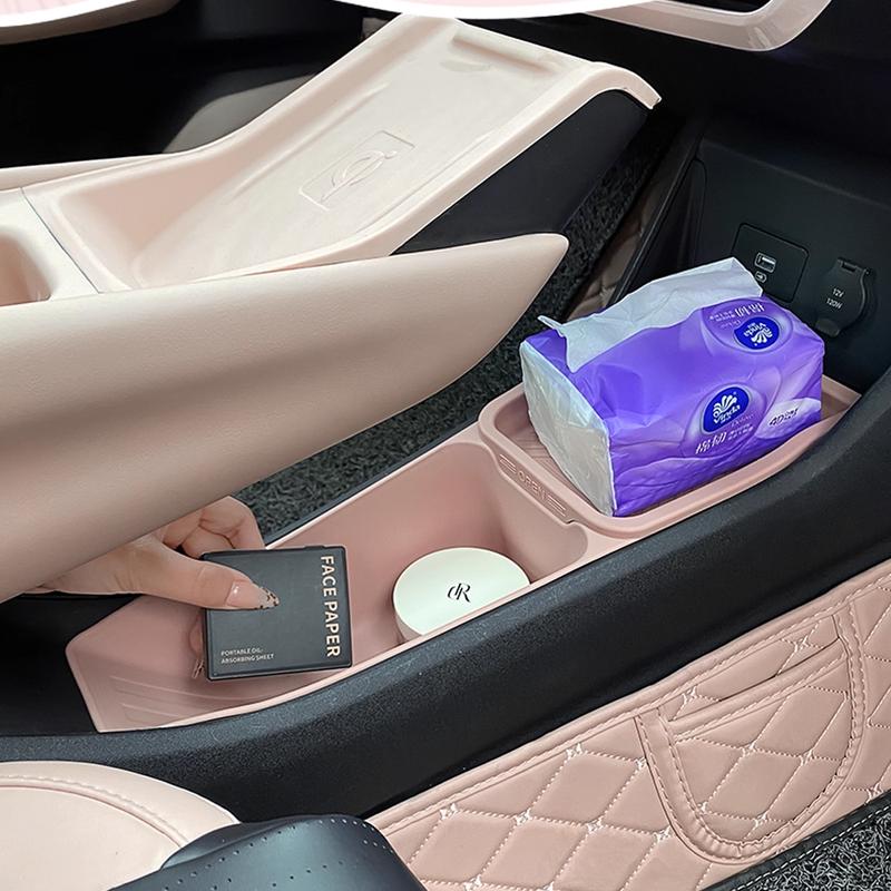 For BYD Dolphin Mini Surf Atto 1 ~2026 2024 2025 Center Console Storage Box Lower Storage Organization Interior Accessories