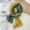 Silk Scarf for Women - Elegant Spring & Autumn Design, Lightweight & Fashionable