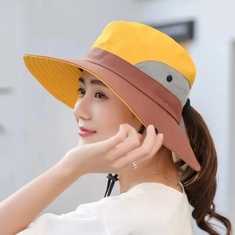 Hiking Hat Fishermen Caps Large Brim Outdoor Casual Cap New Summer Quick Drying Bucket Hats