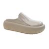 Popular Thick-bottomed Bag Head Half Slippers Women's Autumn and Winter New Outer Wear One Pedal French Trendy Slippers Muller Lazy Drag