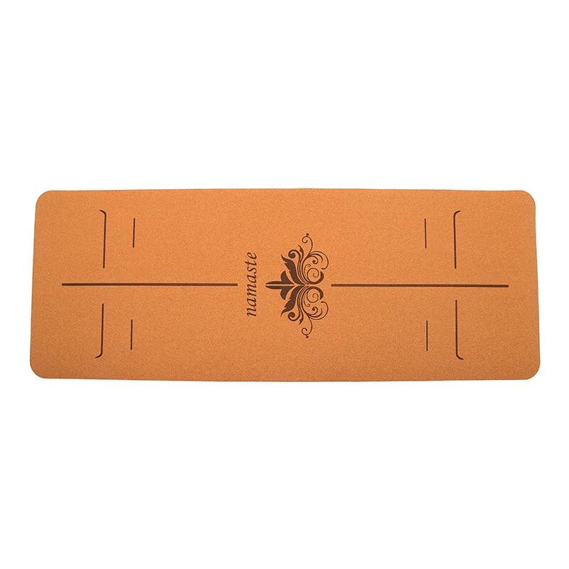 

Yuzhan Cork Yoga Mat with Alignment Lines
