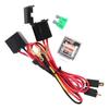 Horn Button 12V Air Horn Harness Relay Kit 40A 4 Pins for Car Truck Train Boat SUV Bus Lorry